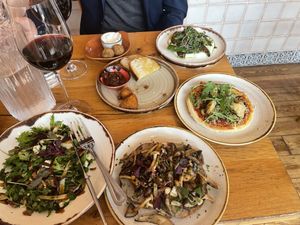 All the starters! 🤤  at Peachy Goat in South East London