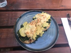 Brunch at Peachy Goat in South East London