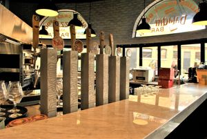 Our beers at Baladin in North West London