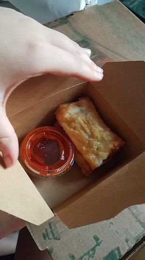 Sambusa at Ras Plant Based in Brooklyn