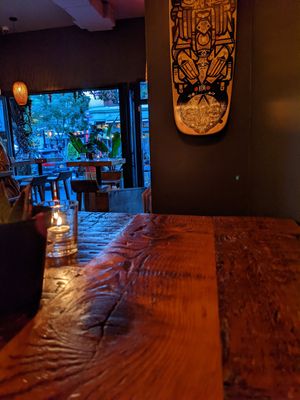 View at Ras Plant Based in Brooklyn