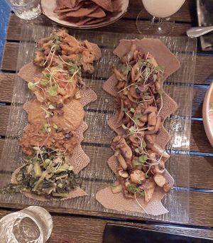 Delicious!!!  at Ras Plant Based in Brooklyn