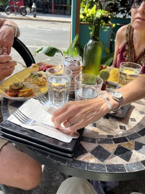   at Ras Plant Based in Brooklyn