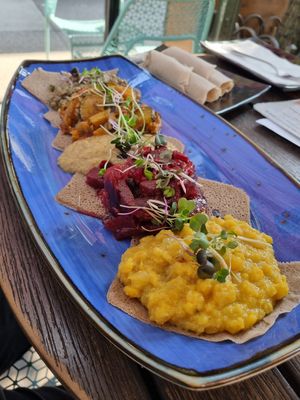  at Ras Plant Based in Brooklyn