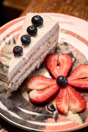 Coconut lèche  at Ras Plant Based in Brooklyn