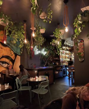 Ambiance  at Ras Plant Based in Brooklyn