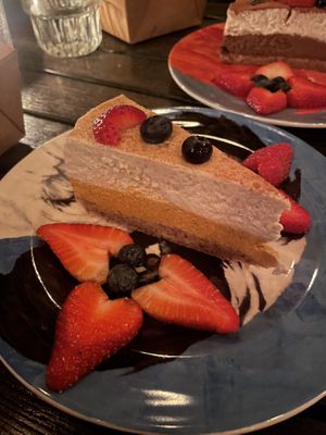 Pumpkin leche  at Ras Plant Based in Brooklyn