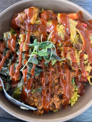 Bowl  at Ras Plant Based in Brooklyn