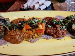  at Ras Plant Based in Brooklyn