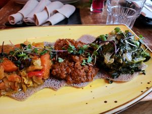  at Ras Plant Based in Brooklyn