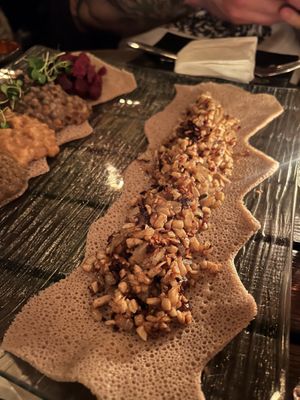   at Ras Plant Based in Brooklyn