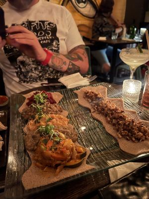   at Ras Plant Based in Brooklyn