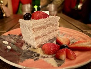 Coconut leche   at Ras Plant Based in Brooklyn