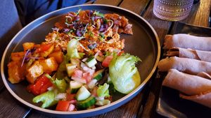  at Ras Plant Based in Brooklyn