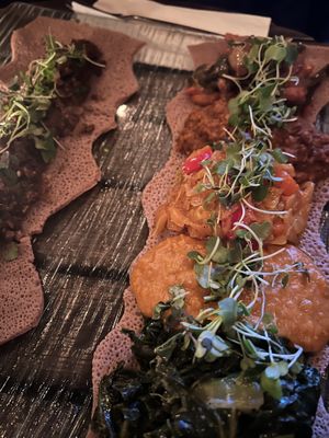   at Ras Plant Based in Brooklyn