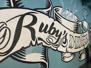 Welcome in Ruby's Diner  at Ruby's Diner in Queens Park