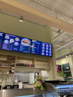 Part of menu at Milu in Regina