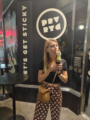 Me so happy at PERVERTED in Vancouver