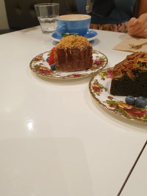 some coconut cake... at Ma Pause in Seoul