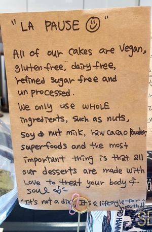 description #Veganuary at Ma Pause in Seoul