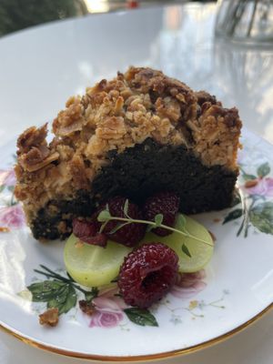 Mugwort crumble - new favorite   at Ma Pause in Seoul