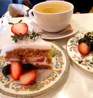 vanilla strawberry at Ma Pause in Seoul