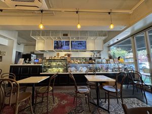 Interior seatings  at Ma Pause in Seoul