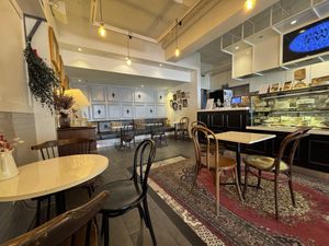 Interior seatings  at Ma Pause in Seoul