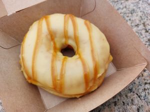 Passion fruit and miso caramel - very fruity at Mystifry in Basel