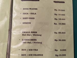  at Warung Garasi in Ubud