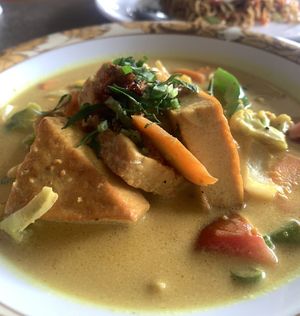 tempe curry   at Warung Garasi in Ubud
