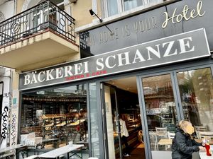 store front  at Bäckerei Schanze in Hamburg
