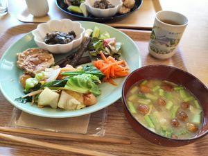 Today's lunch menu at Taom in Hakodate