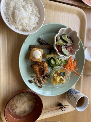 TofuLunch set  at Taom in Hakodate