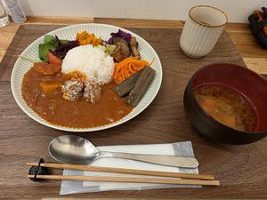 Tomato curry at Taom in Hakodate