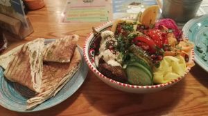 Falafel plate (BEST value for the cost imo) at Falla - Maybe closed in Lodz