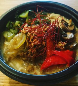 ramen at SaporiBio in Lugano