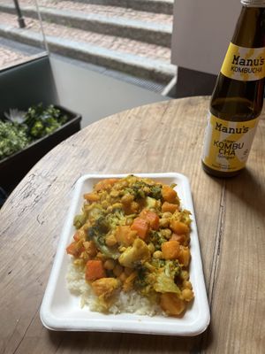 Curry  at SaporiBio in Lugano