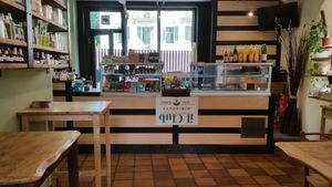 Interior at SaporiBio in Lugano