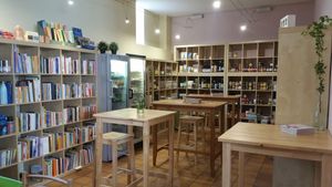 Interior at SaporiBio in Lugano