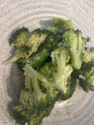 Stir fried broccoli with garlic   at Madame Pho in Belfast