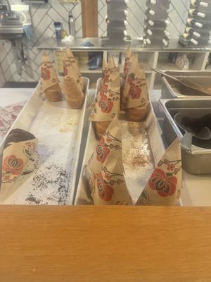 Cakes (very creative)  at Guerrilla Burger in Toronto