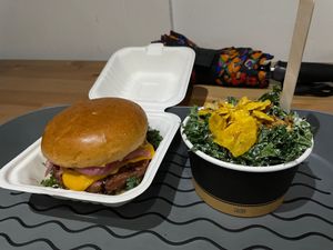Notorious Burger And Salad at Guerrilla Burger in Toronto