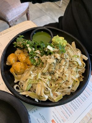 Pasta  at Iom Cocina Plant-Based in Bogota