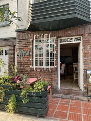 El local por afuera😄 at Iom Cocina Plant-Based in Bogota