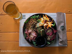 Selected Dish at Iom Cocina Plant-Based in Bogota