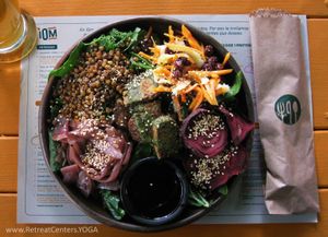 Selected Dish at Iom Cocina Plant-Based in Bogota