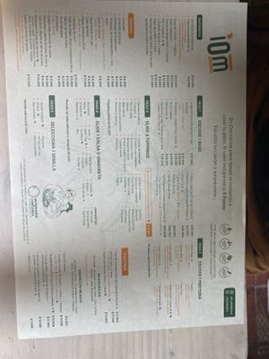   at Iom Cocina Plant-Based in Bogota