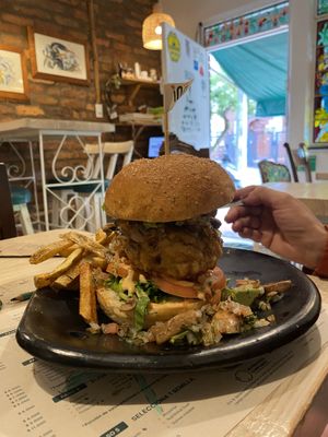   at Iom Cocina Plant-Based in Bogota