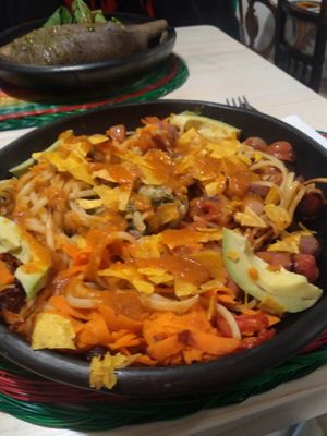 Spaghettis. at Iom Cocina Plant-Based in Bogota